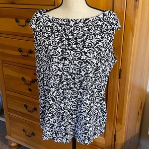 NWOT, 1X, Rafaella off the shoulder top.